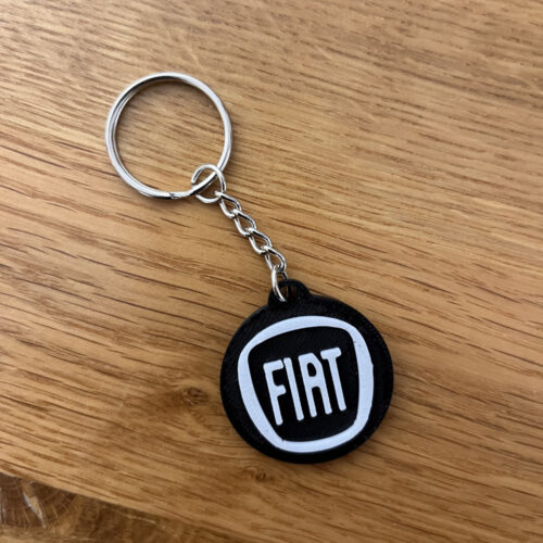 Fiat kulcstartó
