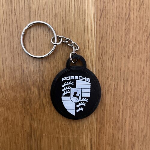 Porsche kulcstartó